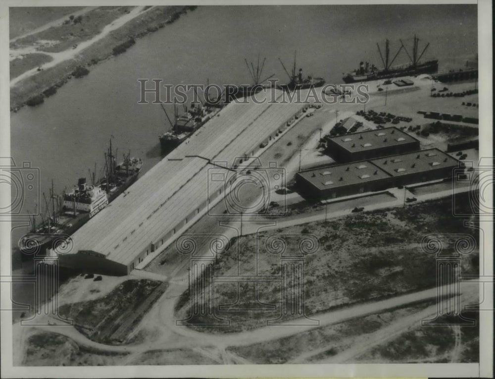 1934 Press Photo Inland waterway, Dream of County, now is a reality - Historic Images