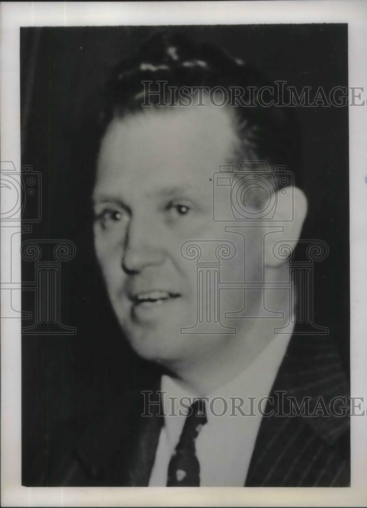 1940 Press Photo Philadelphia,Pa John C Angler for wife&#39;s death investigation - Historic Images