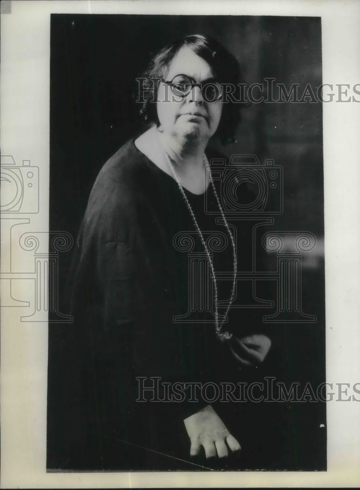 1931 Press Photo Arnolda M. Franklin, sister of slain victim Vivian Gordon of NY - Historic Images