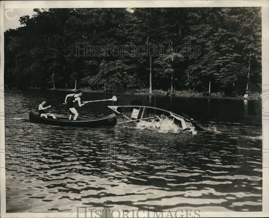 1930 Press Photo Water Carnival of The Weatton School - Historic Images