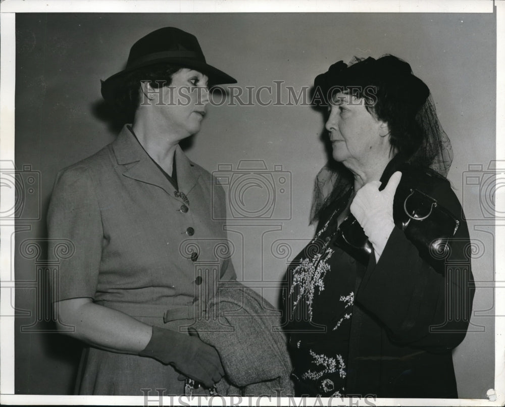 1940 Press Photo Mrs Marjorie Kummer Young Divorcing Actor Husband Roland Young