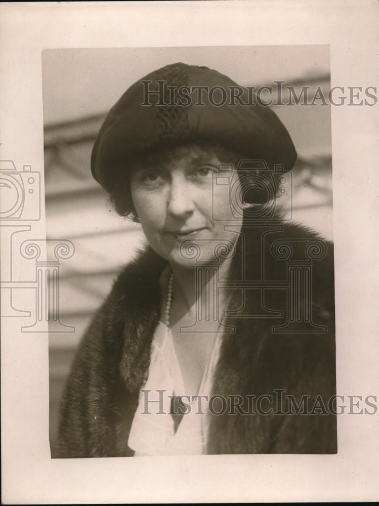 1925 Press Photo Mrs J F Nichols St Paul Minnesota - Historic Images
