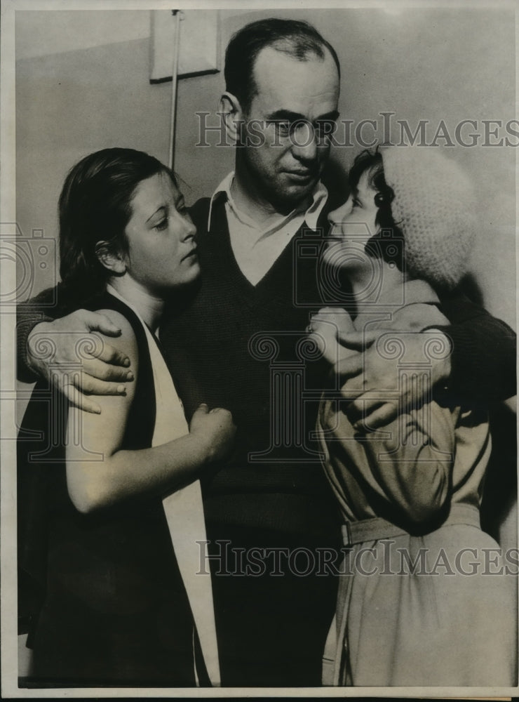 1931 Press Photo Eddie Nolan Police Lt Suspects in Girls Mothers Murder - Historic Images