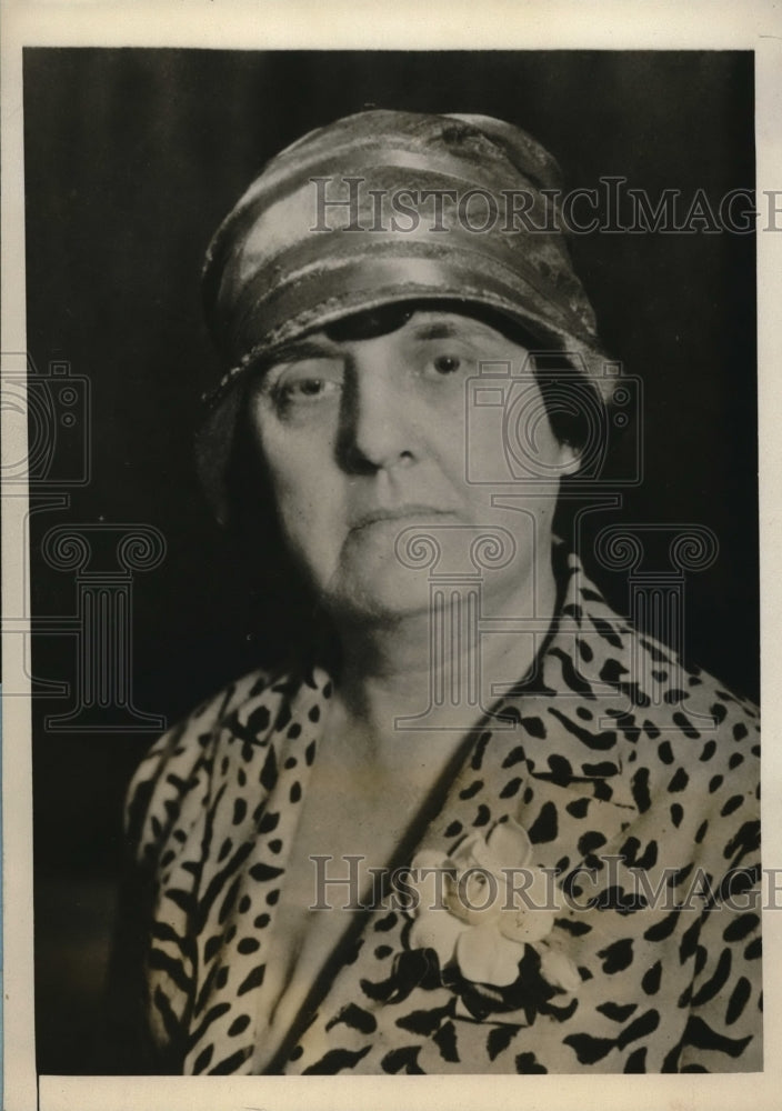 1927 Press Photo Miss Mary C Duffy Supreme Regent of the Order Catholic Daughter - Historic Images