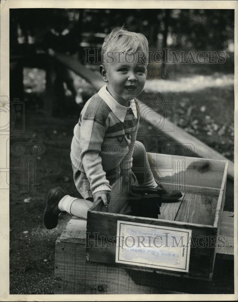 1931 Press Photo Ned Nost Public Nursery McKinley School - Historic Images