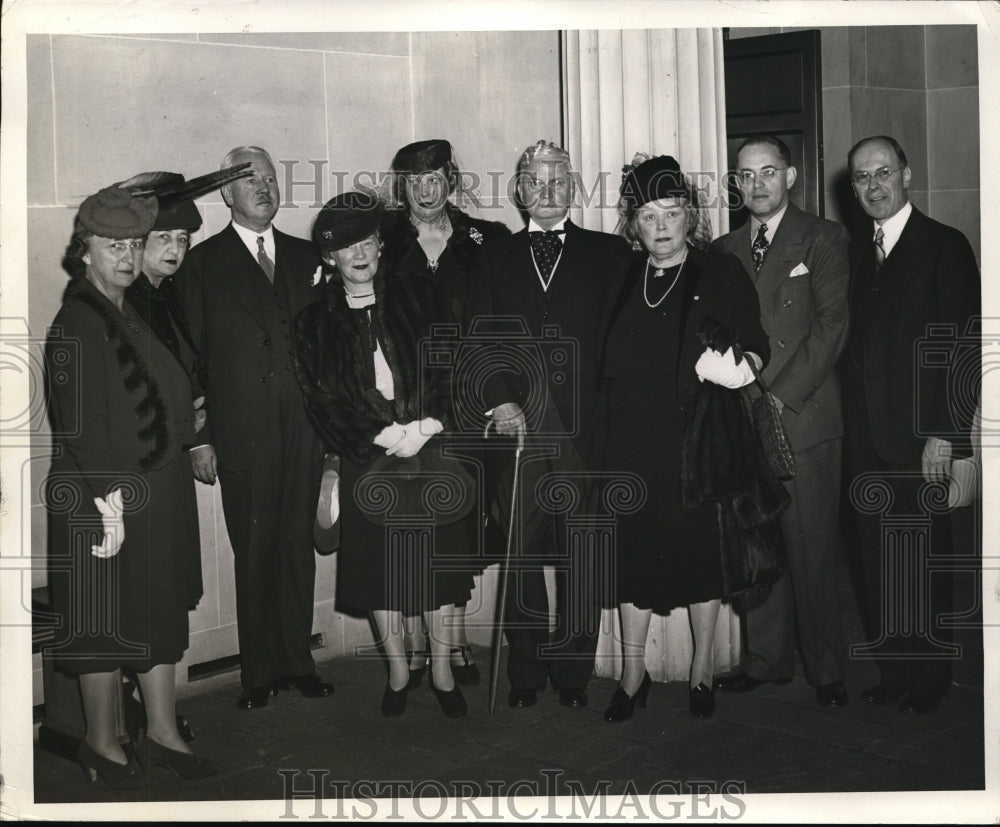 1940 Press Photo Mrs BJ Danman,Mrs G Derbyshire,Mrs Stanley,Mrs Adams, - Historic Images