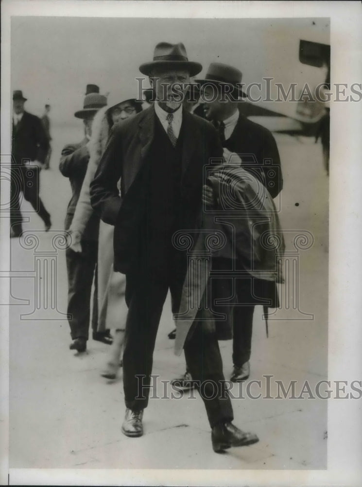 1933 Press Photo South American confereeGeneral Jan Smuts leader of South Africa - Historic Images