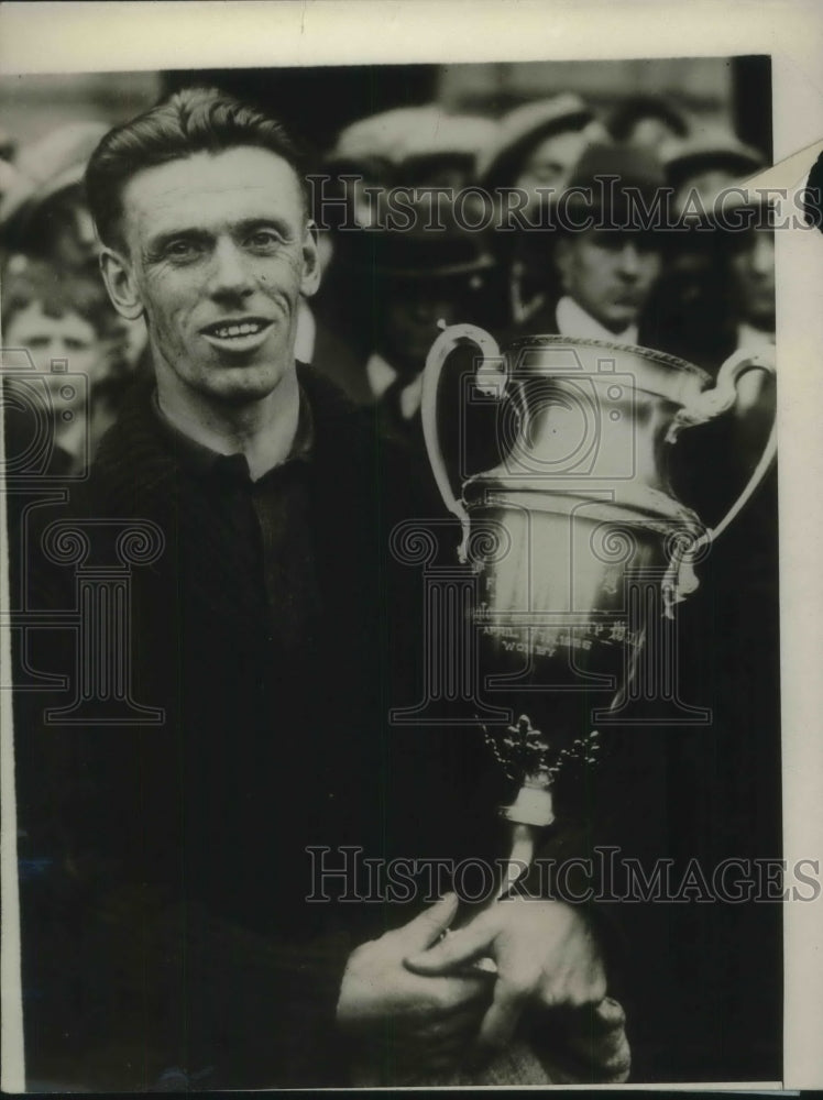 1926 Press Photo Earl Olson Winner Of Washington-Baltimore Walking Race - Historic Images