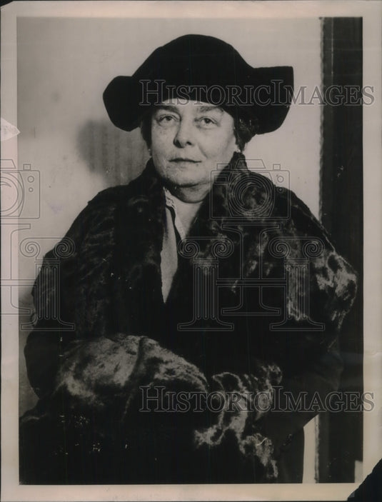 1922 Press Photo Mrs TP O'Connor, wife of famous Tay Pay O'Connor arrive in US- Historic Images
