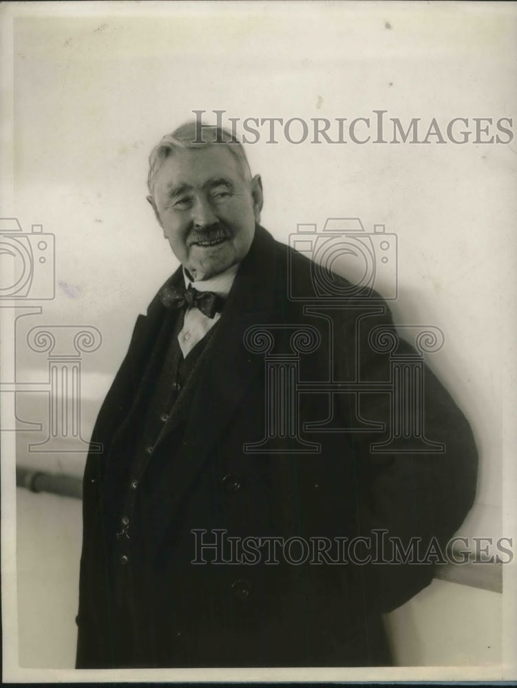 1928 Press Photo TP O'Connor, Father of the House of Commons in New York - Historic Images