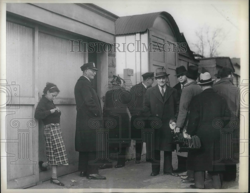 1936 Press Photo Eleanor Juliano Maurice Washington D.C. Boy Found Poisoned - Historic Images