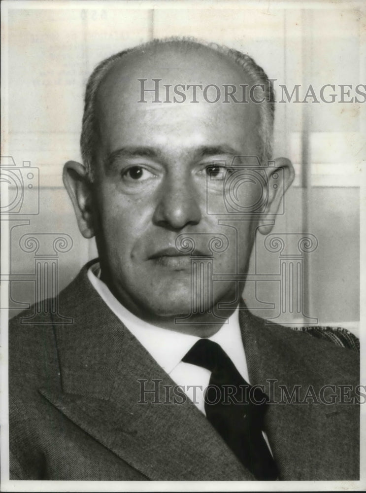 1963 Press Photo Lionello Levi Sandri Member Of EEC Commission - Historic Images