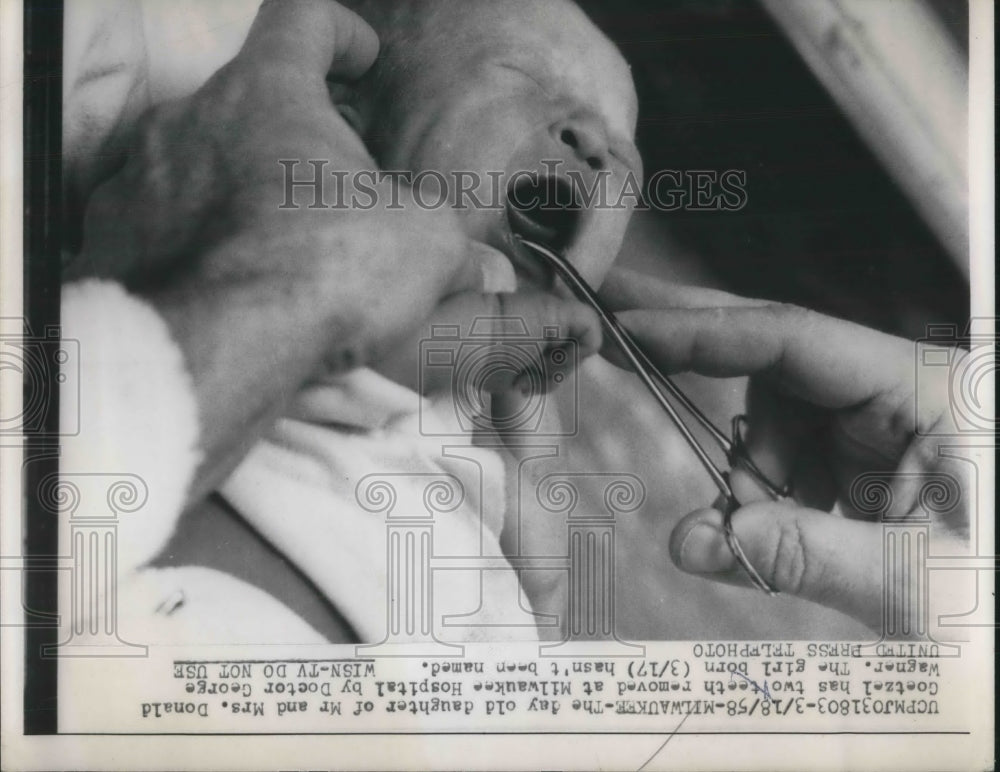 1958 Press Photo - Historic Images