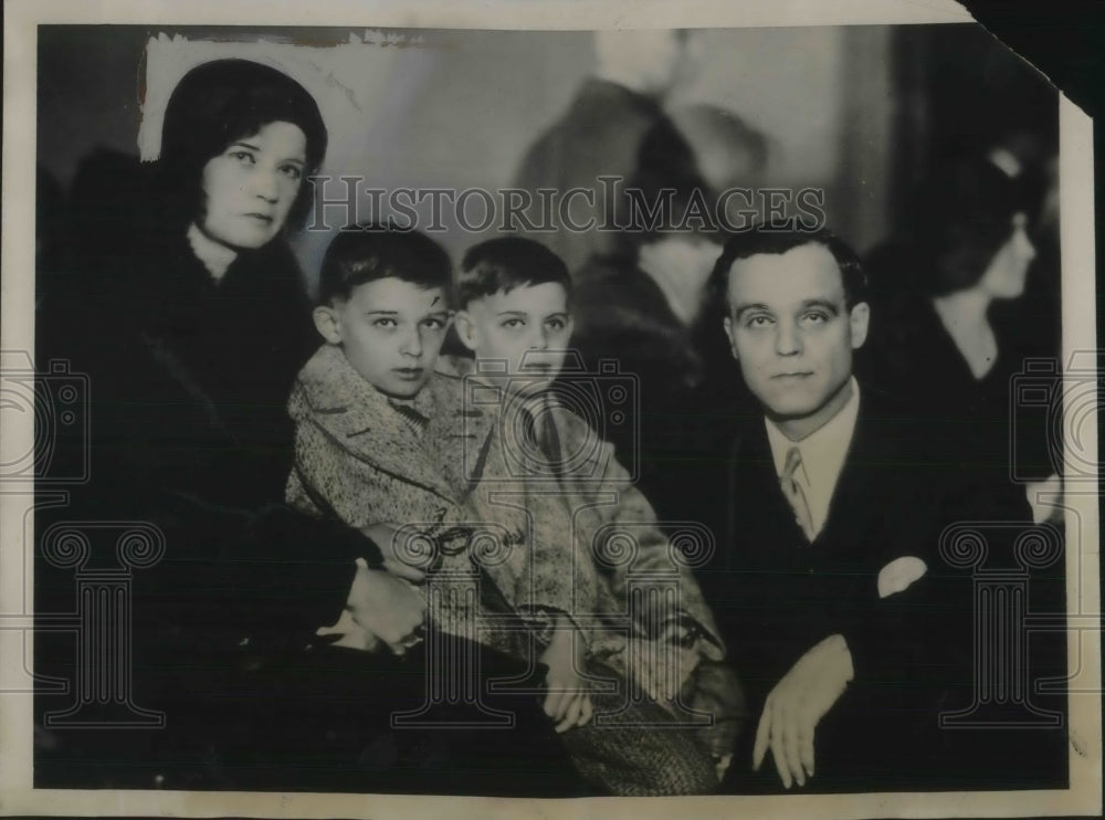 1931 Press Photo Harold Herbert Schroeder Trial for Murder, Indianapolis - Historic Images