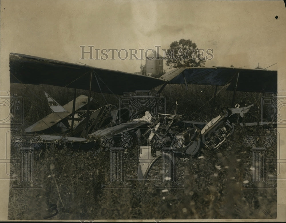 1923 Press Photo Airplane crash in Virginia - Historic Images