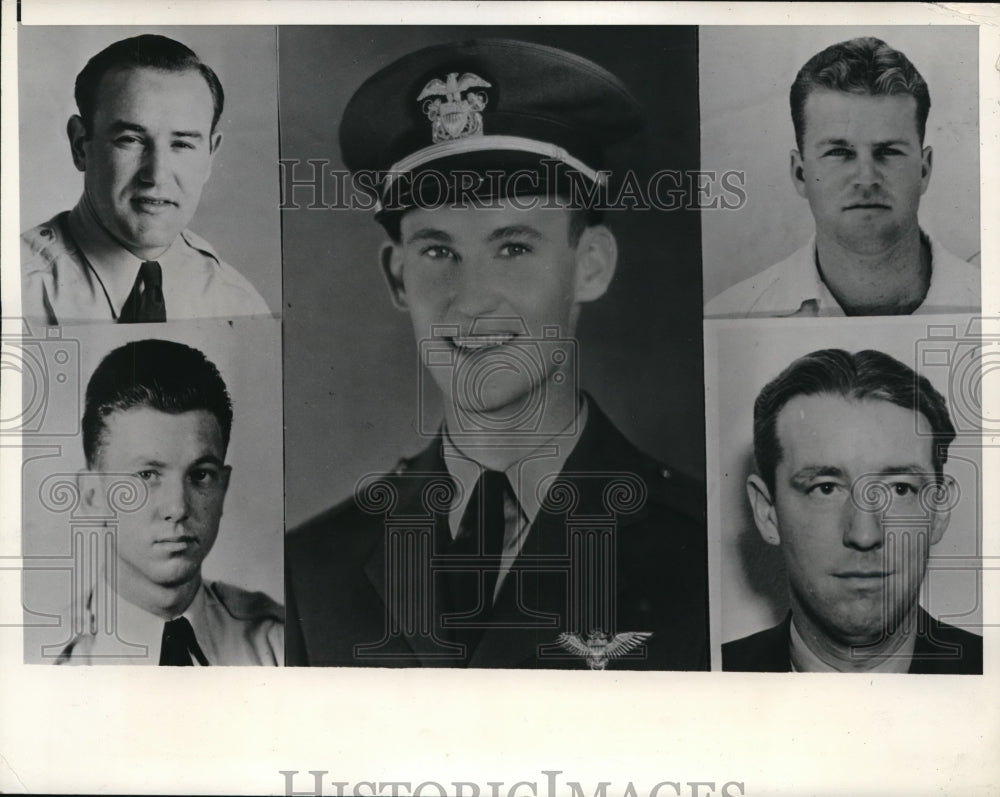 1941 Press Photo Captain Jack Wixen And Others Killed In Plane Crash Near London - Historic Images