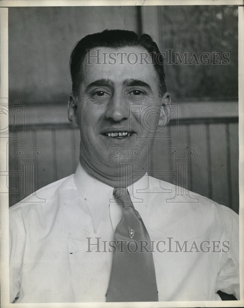 1932 Press Photo Ed Struntz NEA Engraver - Historic Images