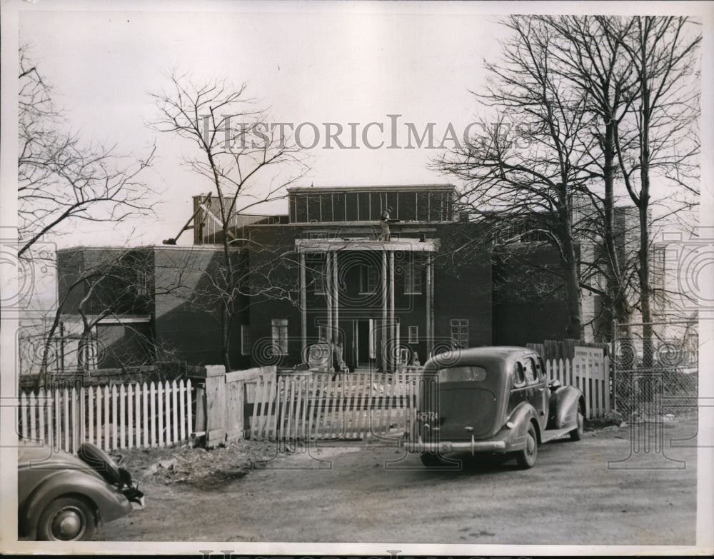 1938 Press Photo Summer Home For John Roosevelt And Fiancee Lindsey Clark - Historic Images