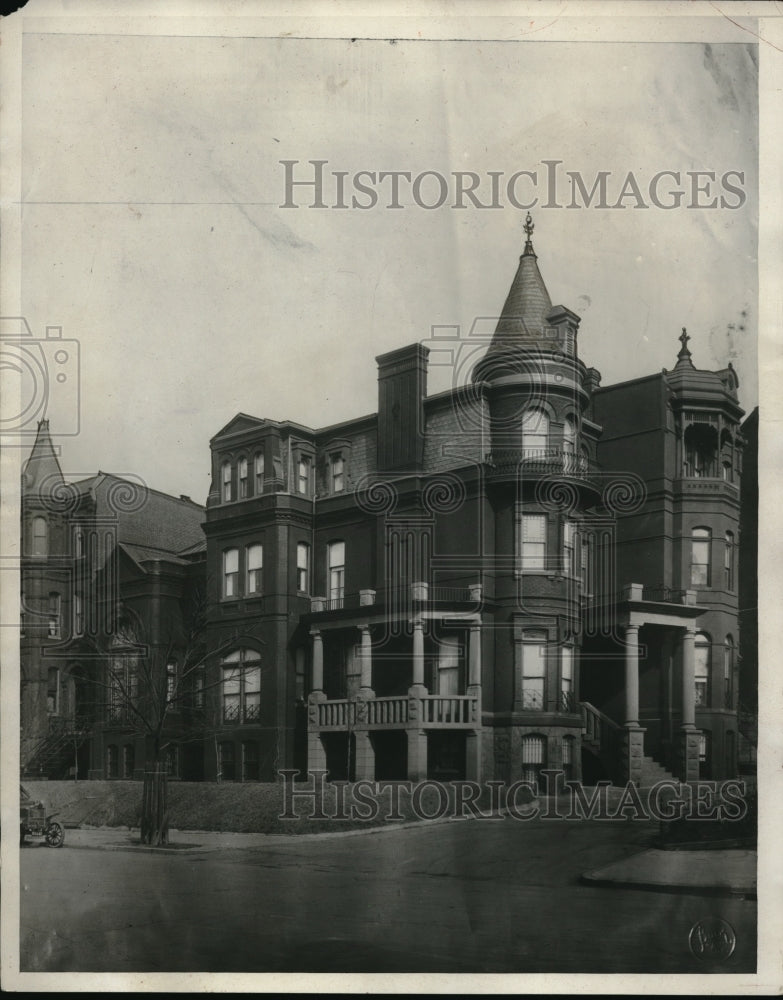 1931 Press Photo Home of Senator Fletcher, Massachusetts Avenue, Washington - Historic Images
