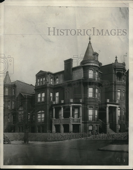1931 Press Photo Home of Senator Fletcher, Massachusetts Avenue, Washington - Historic Images