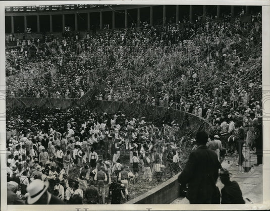 1934 Press Photo Harvard University Class Day Ceremonies Cambridge - Historic Images