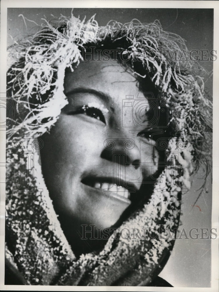 1961 Press Photo Shura Nasodkina selected best field Worker on Krasny Patizan. - Historic Images