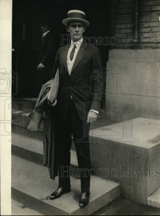 1923 Press Photo Col. Eugenio Silva of the Cuban Army in Washington, - Historic Images