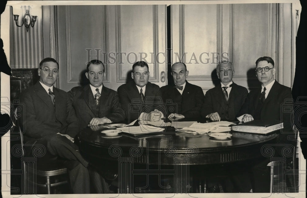 1931 Press Photo Trustees of the New York State Anti-Saloon League. - Historic Images