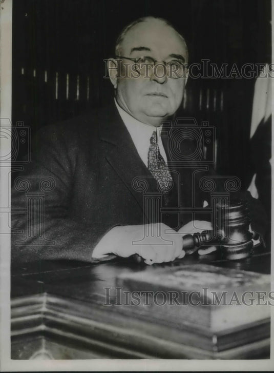 1984 Press Photo Lt Gov Charles Thompson of Topeka, Kansas - Historic Images