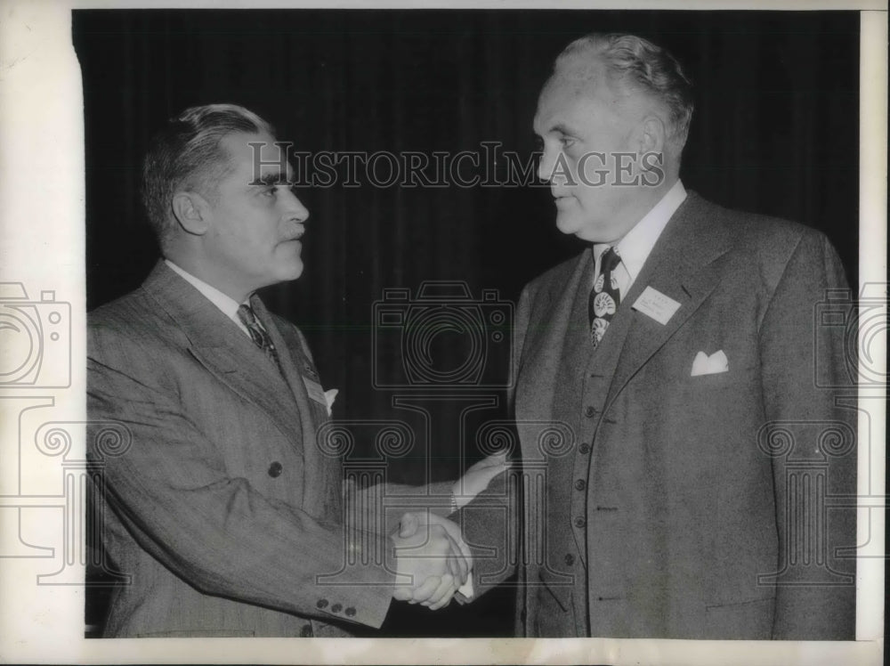 1944 Press Photo Linwood Noyes, Pres of American Newspaper Publishers Assoc - Historic Images
