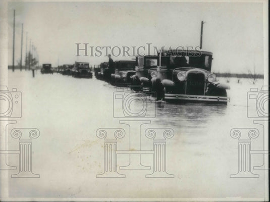 1931 Press Photo San Francisco Calif flood - Historic Images