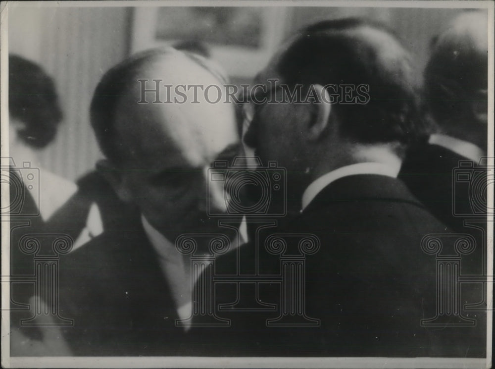 1935 Press Photo Henrik Rusei Aras Turkish Member League Of Nations - Historic Images