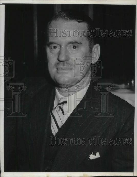 1939 Press Photo La, Calif. Hon JV Fairbairn, Australian Minister of Aviation- Historic Images
