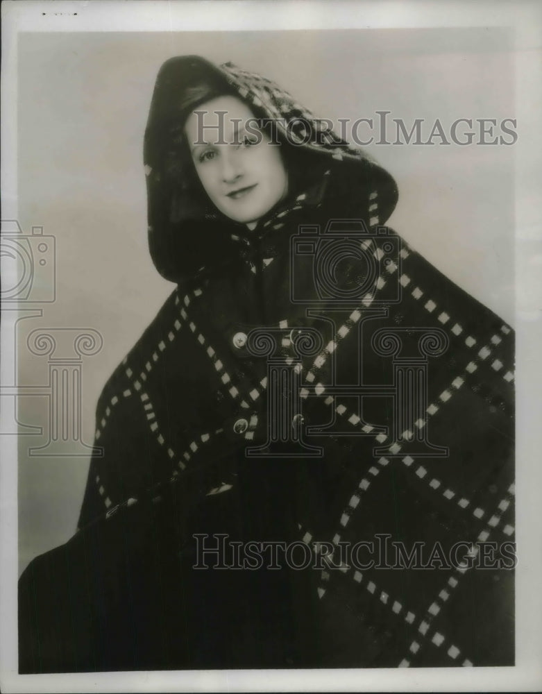 1935 Press Photo Arline Blackburn Red Trails program - Historic Images