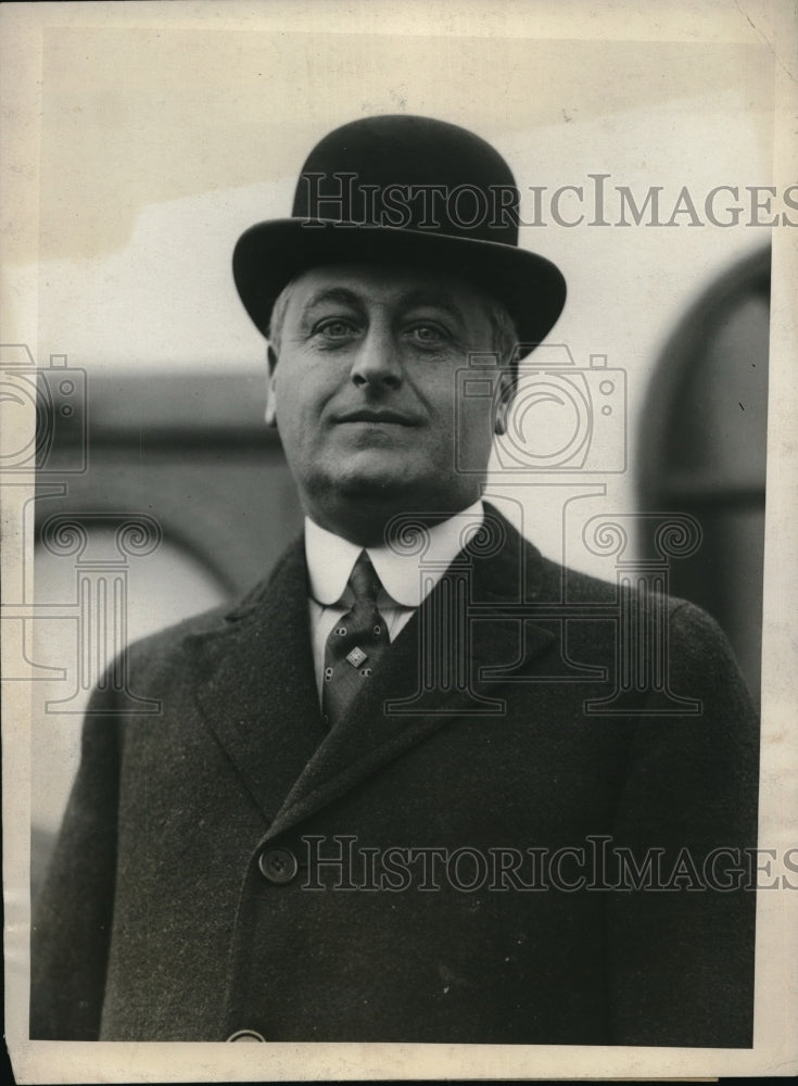1923 Press Photo Matimer Schiff, son of Jacob Schiff - Historic Images