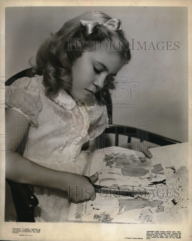 1944 Press Photo Connie Laird in film &quot;Guest In The House&quot; for United Artists - Historic Images