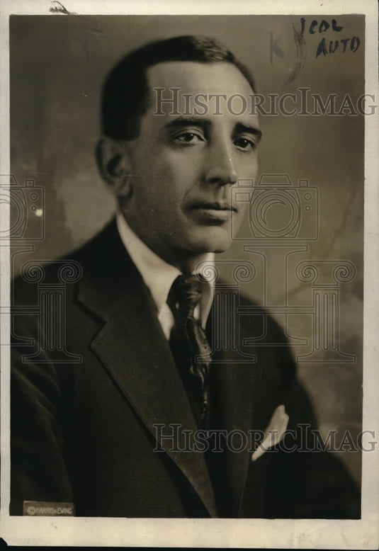 1920 Press Photo W. Jett Leuck, US Railroad Labor board - Historic Images