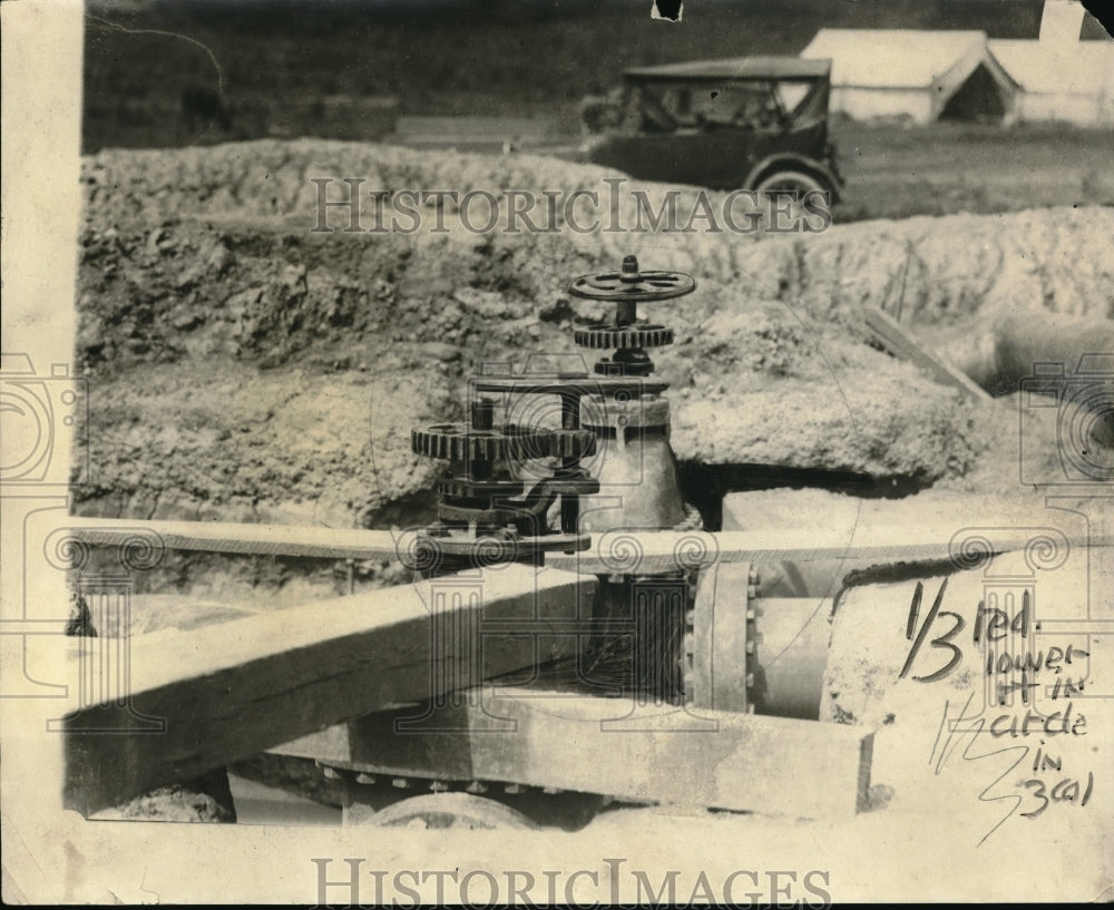 1925 Press Photo End of  trail Stonewall jackson Station - Historic Images