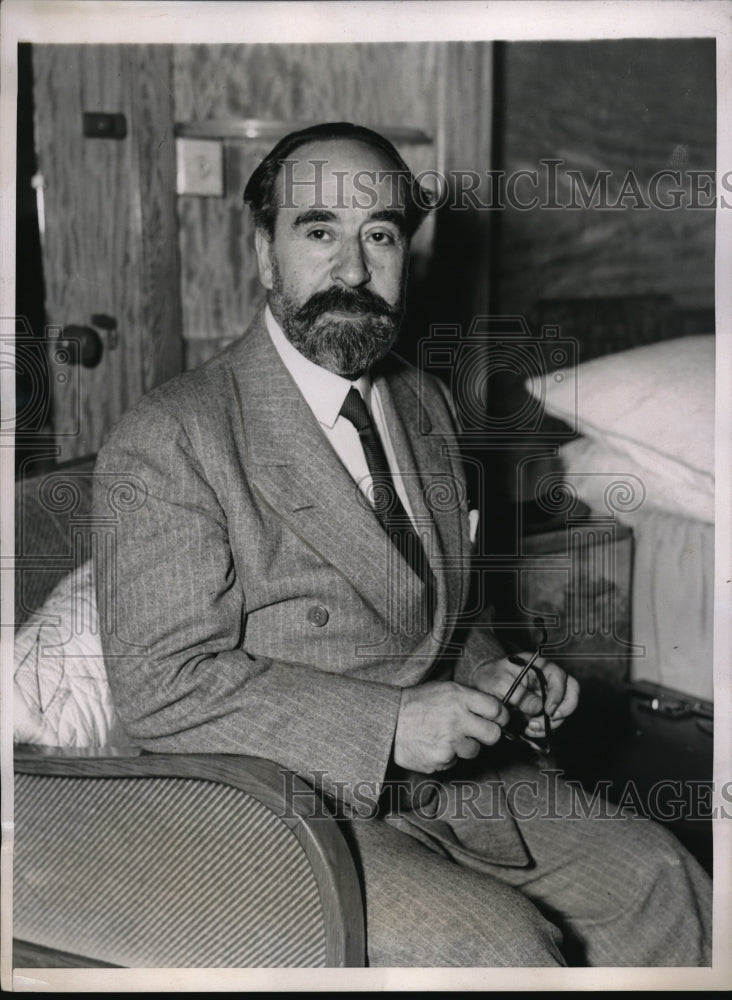 1937 Press Fernando De Los Rios Spanish Ambassador in Washington DC - nec63890 - Historic Images