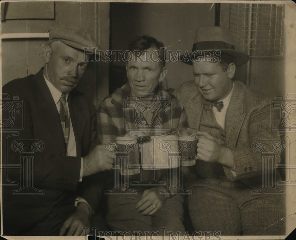 1930 Press Photo Brick Masterson &amp; Ed Carey - nec67136 - Historic Images