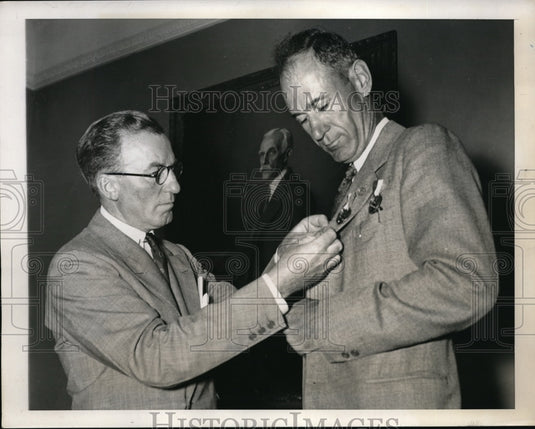 1939 Press Photo John W Hanes And E Keith Member Of The White House - Historic Images