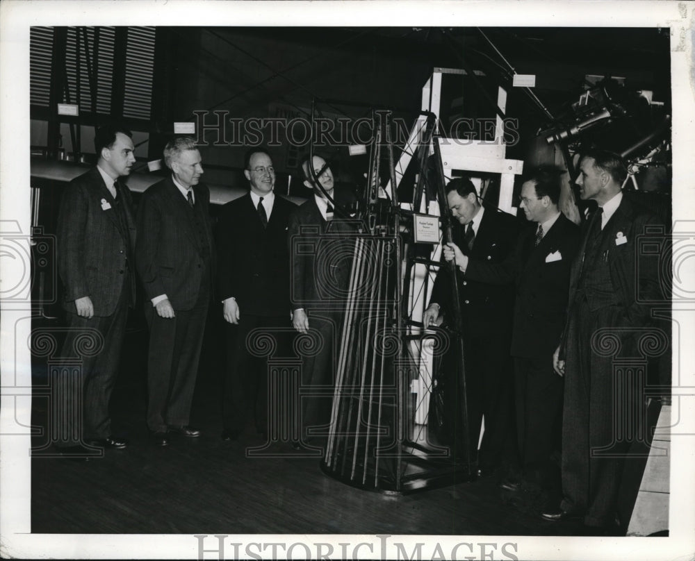 1941 Aeronautics Experts, Sinclair, Caldwell, Wilford, H. Reiber - Historic Images