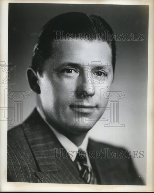 1954 Press Photo Otis L Wiese, publisher Better Living & McCall's - Historic Images