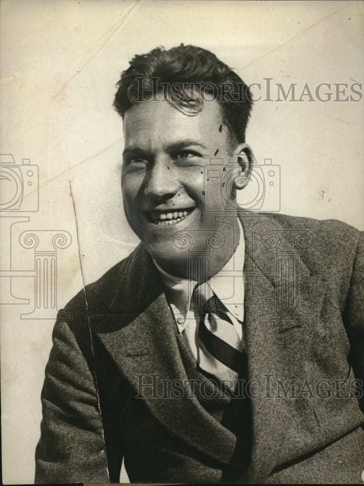 Press Photo Joe Wright, Canadian Rower - Historic Images