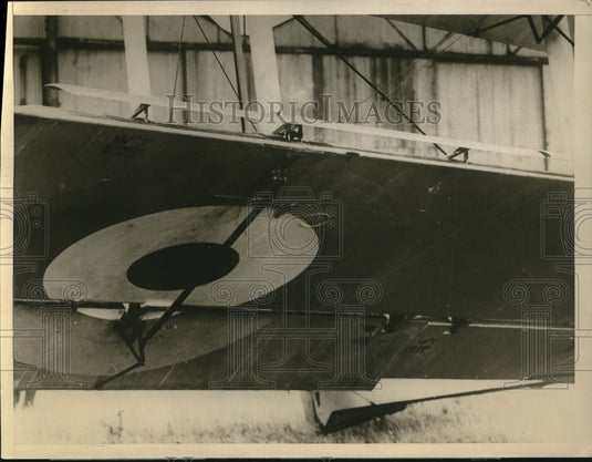 1926 Press Photo Newest Airplane safety device tried on planes wing - Historic Images