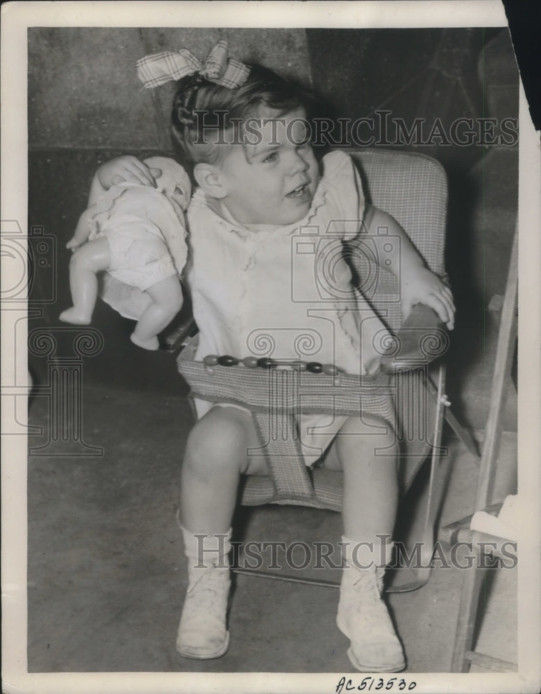 1939 Press Photo Atlanta, GA Rollie Gaffney baby at World Alliance Congress - Historic Images