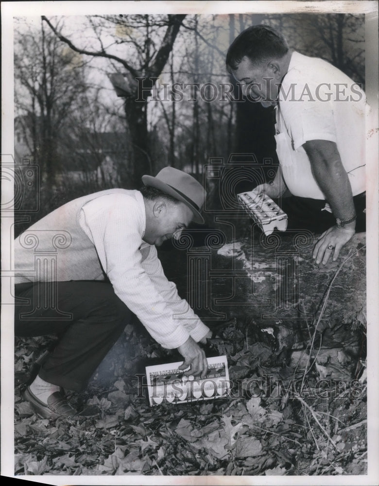 1960 Press Photo Gordon Allen, Harris Gillespie Rocky River Kiwanis-Historic Images