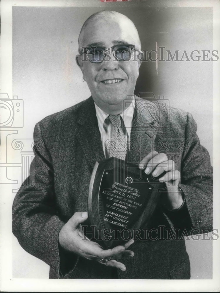 1972 Kenneth Rankin of the Cleveland Press advertising dept. - Historic Images