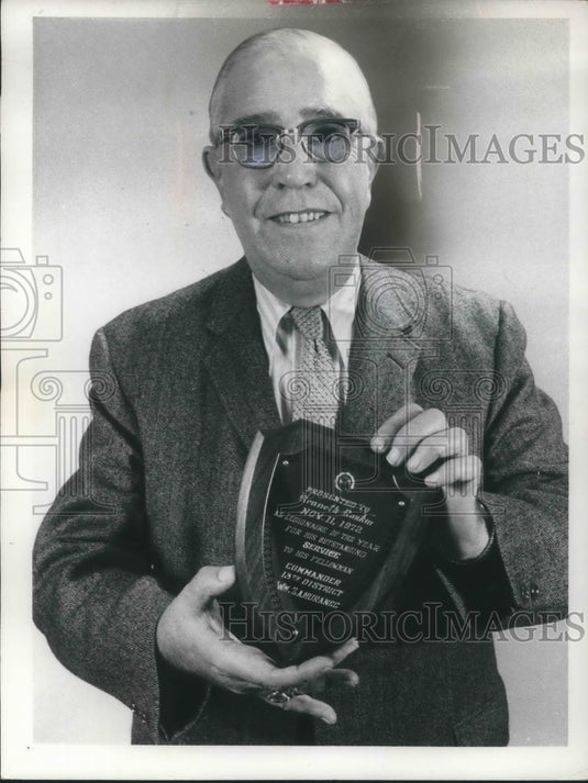 1972 Kenneth Rankin of the Cleveland Press advertising dept. - Historic Images