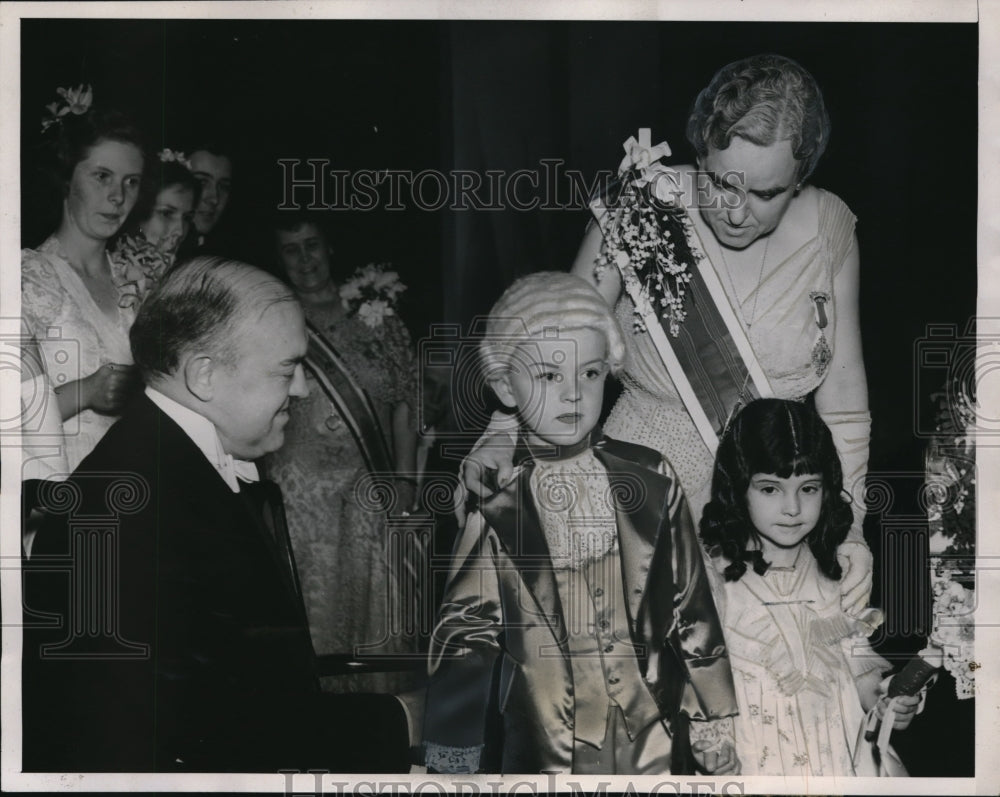1939 Press Photo Henry Woodring at forty eighth Continental Congress - Historic Images